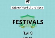 Festividades: Moed (מוֹעֵד)