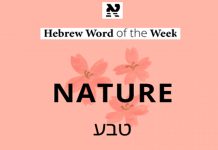 Naturaleza : Teva (טֶבַע)